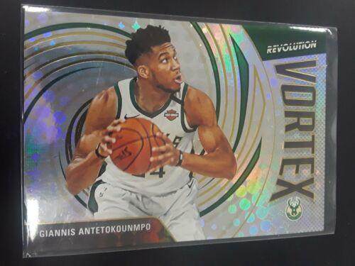 Giannis Antetokounmpo #9 Basketball Cards 2020 Panini Revolution Vortex