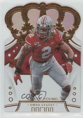 Chase Young #2 Football Cards 2020 Panini Chronicles Draft Picks Crown Royale