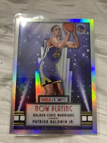 Patrick Baldwin Jr. [Holo] #25 Basketball Cards 2022 Panini Hoops Now Playing