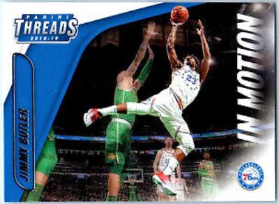 Jimmy Butler #10 Basketball Cards 2018 Panini Threads in Motion