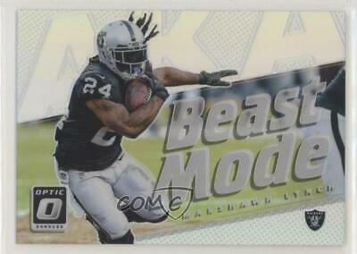 Marshawn Lynch #5 Football Cards 2017 Panini Donruss Optic Aka