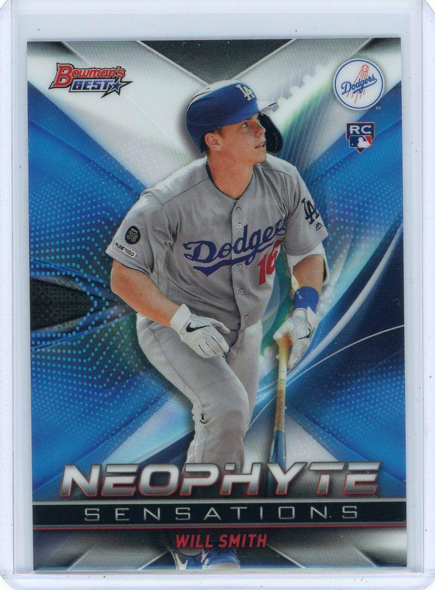 Will Smith #NS-2 Baseball Cards 2019 Bowman's Best Neophyte Sensations