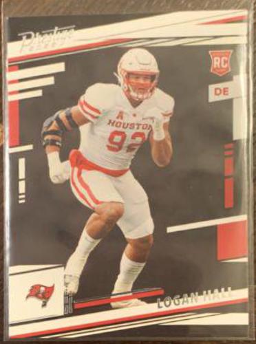 Logan Hall #354 Football Cards 2022 Panini Prestige