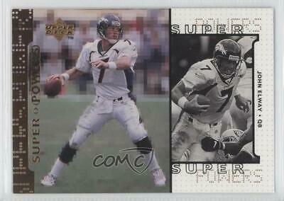 John Elway #S7 Football Cards 1998 Upper Deck Super Powers