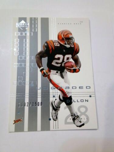 Corey Dillon #18 Football Cards 2000 Upper Deck Graded