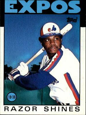 Razor Shines #132 Baseball Cards 1986 Topps