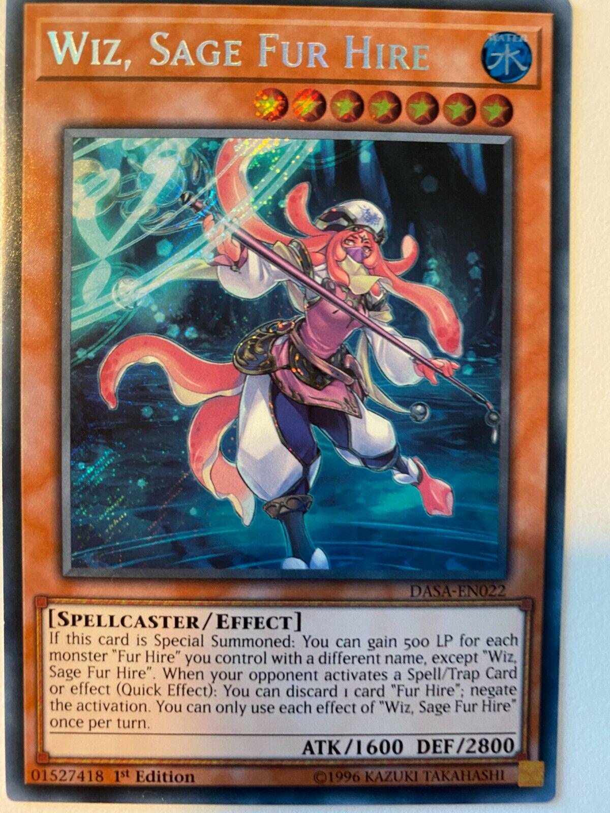 Wiz, Sage Fur Hire DASA-EN022 YuGiOh Dark Saviors