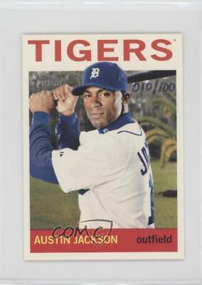 Austin Jackson #58 Baseball Cards 2013 Topps Heritage