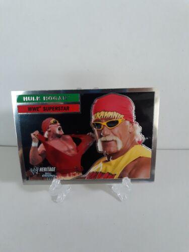 Hulk Hogan #12 Wrestling Cards 2006 Topps Heritage Chrome WWE