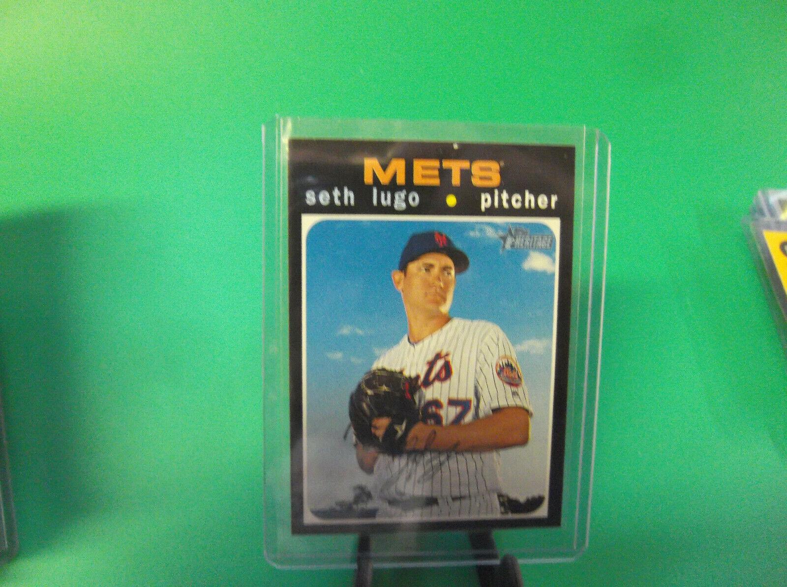 Seth Lugo #7 Baseball Cards 2020 Topps Heritage
