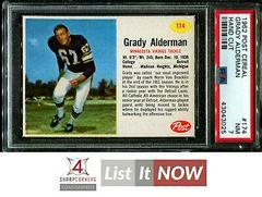 Grady Alderman #174 Football Cards 1962 Post Cereal Prices