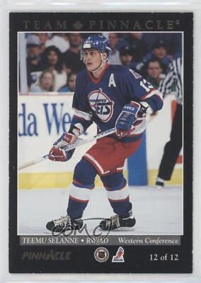Alexander Mogilny Teemu Selanne #12 Hockey Cards 1993 Pinnacle Team Pinnacle