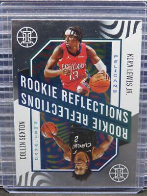 Collin Sexton, Kira Lewis Jr. #3 Basketball Cards 2020 Panini Illusions Rookie Reflections