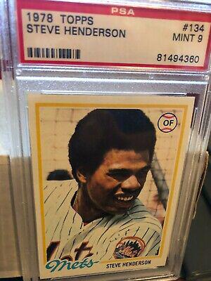Steve Henderson #134 Baseball Cards 1978 Topps