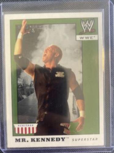 Mr. Kennedy #38 Wrestling Cards 2008 Topps Heritage IV WWE