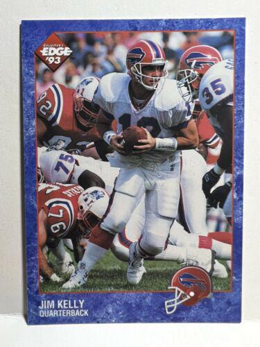 Jim Kelly #13 Football Cards 1993 Collector's Edge