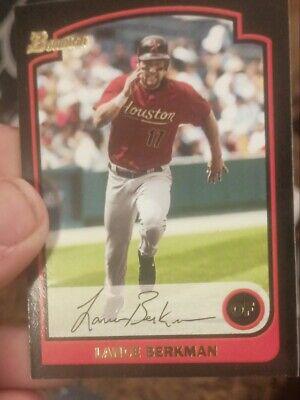 Lance Berkman #11 Baseball Cards 2003 Bowman