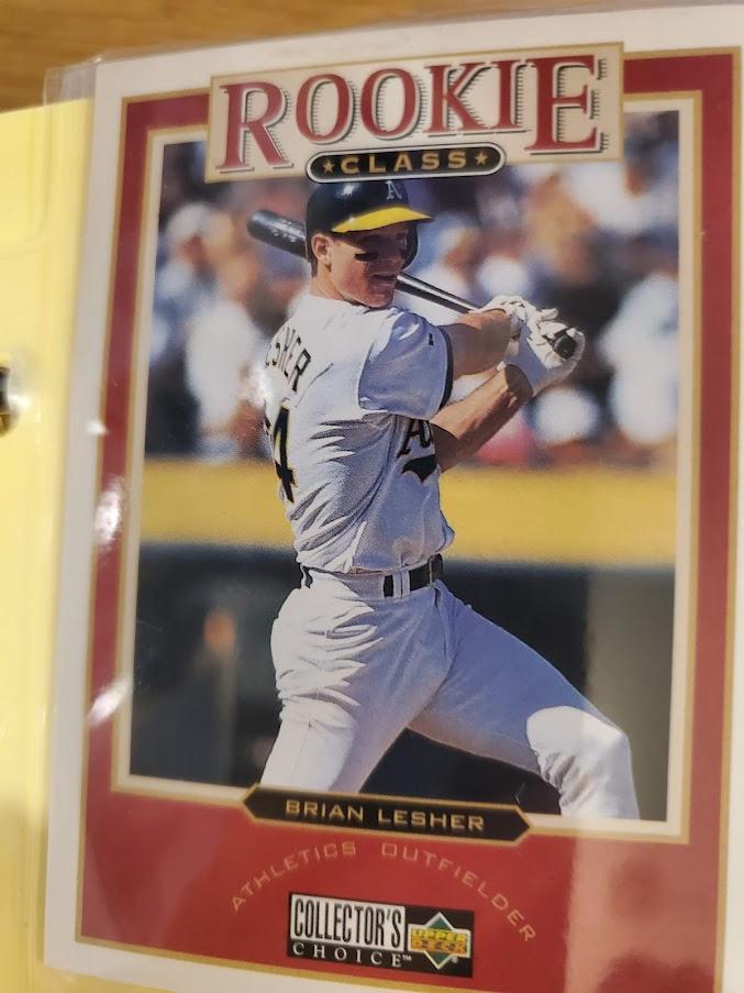 Brian Lesher #24 Baseball Cards 1997 Collector's Choice