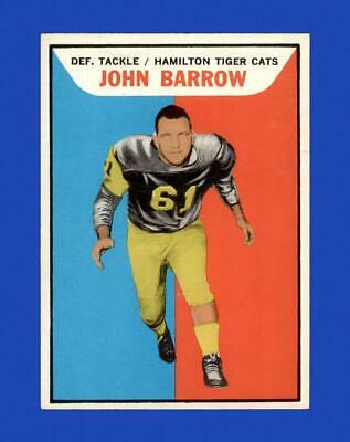 John Barrow #46 Football Cards 1965 Topps CFL