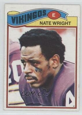 Nate Wright #11 Football Cards 1977 Topps Mexican