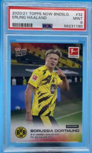 Borussia Dortmund #32 Soccer Cards 2020 Topps Now Bundesliga