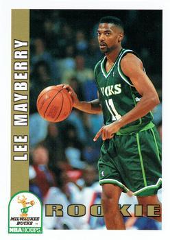 Lee Mayberry #419 Basketball Cards 1992 Hoops