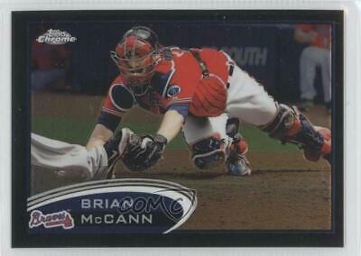 Brian McCann #9 Baseball Cards 2012 Topps Chrome