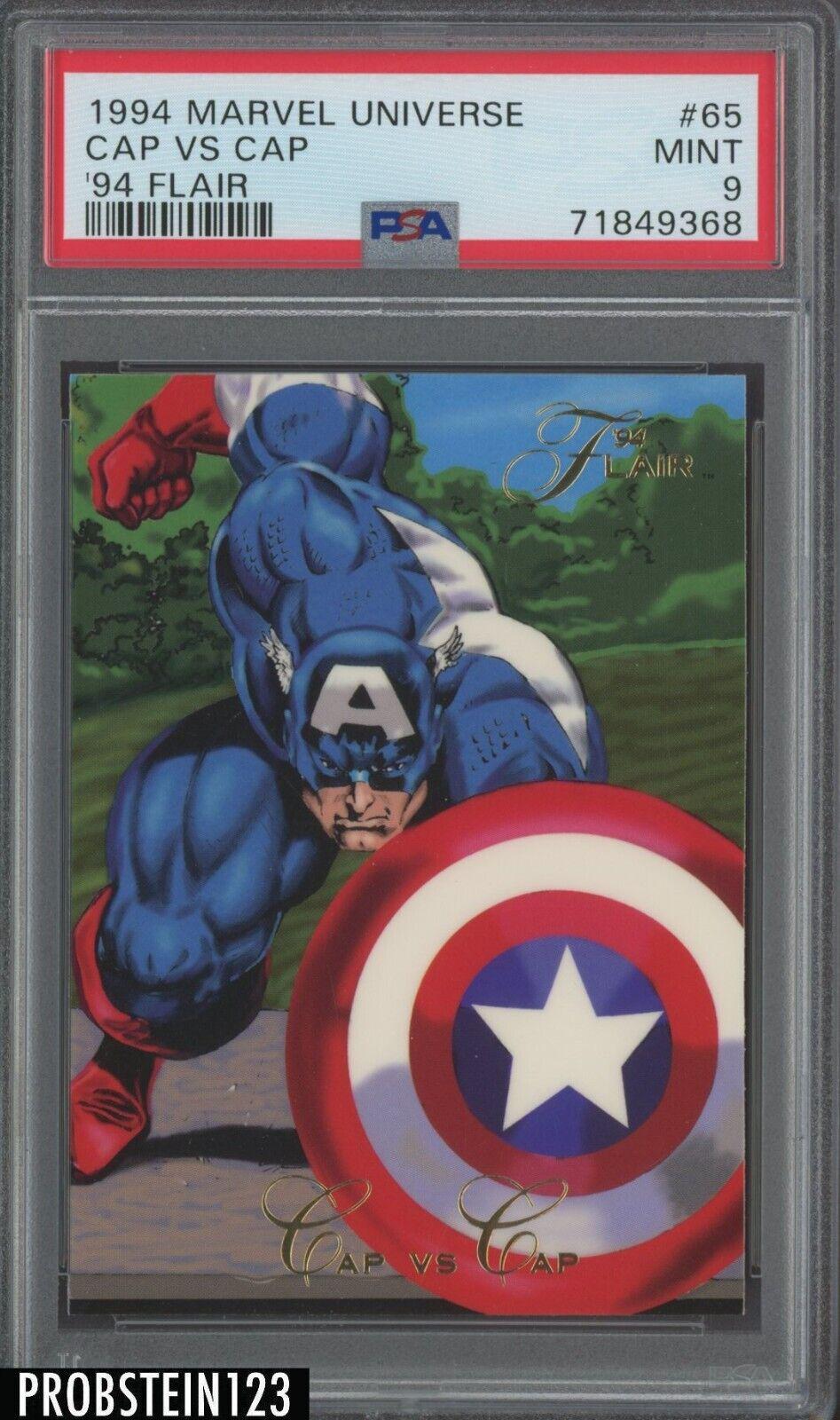 Cap VS Cap #65 Marvel 1994 Flair