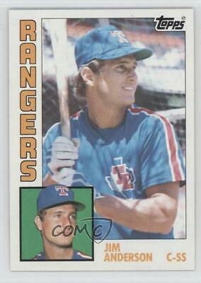 Jim Anderson #353 Baseball Cards 1984 Topps