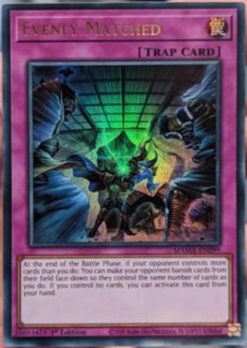 Evenly Matched MAMA-EN099 YuGiOh Magnificent Mavens