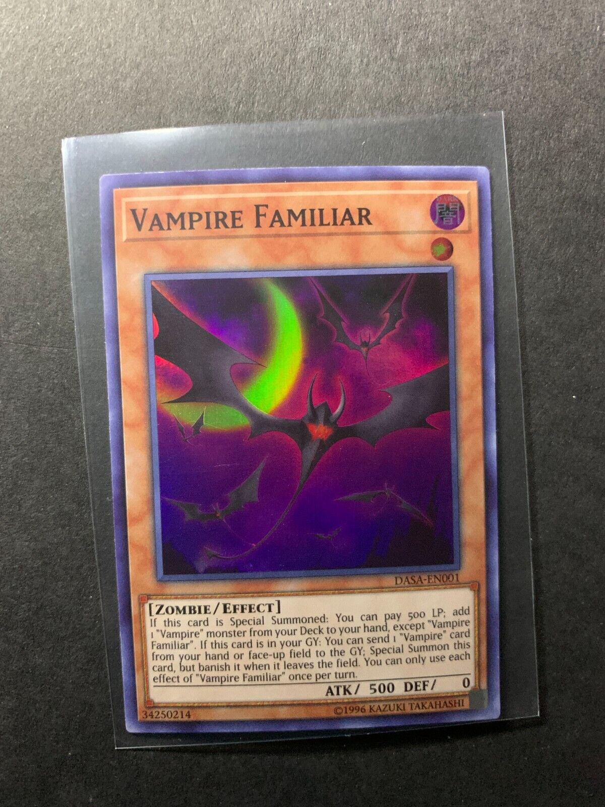 Vampire Familiar DASA-EN001 YuGiOh Dark Saviors