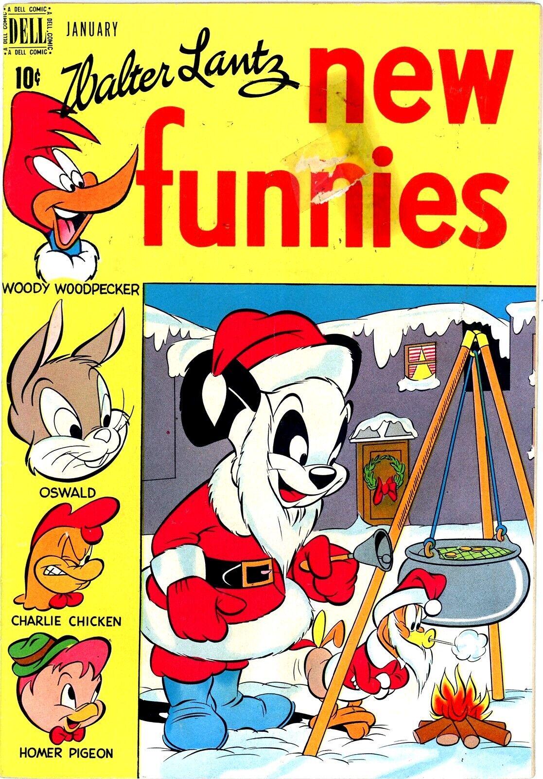 New Funnies #143 (1949) Comic Books New Funnies