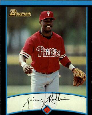 Jimmy Rollins #225 2001 Bowman Baseball