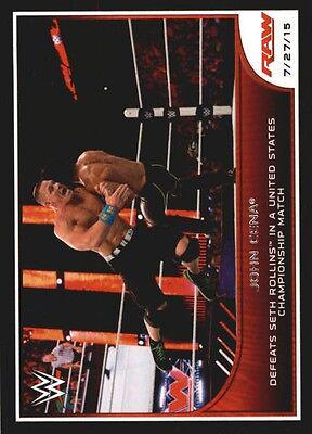 John Cena #69 Wrestling Cards 2016 Topps WWE Road to Wrestlemania
