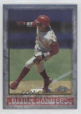 Deion Sanders #10 Baseball Cards 1998 Topps Chrome