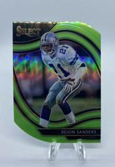 Deion Sanders [Neon Green Prizm Die Cut] #321 Football Cards 2020 Panini Select Prices