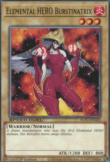 Elemental HERO Burstinatrix SGX1-ENA02