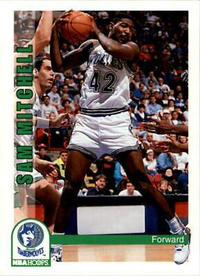 Sam Mitchell #139 Basketball Cards 1992 Hoops