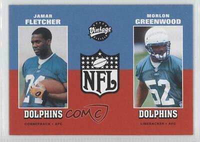 Jamar Fletcher, Morlon Greenwood #266 2001 Upper Deck Vintage Football