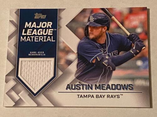 Austin Meadows #MLM-AM Baseball Cards 2022 Topps Major League Material Relics