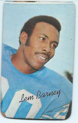Lem Barney #12 Football Cards 1970 Topps Super