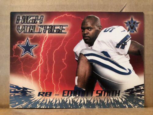 Emmitt Smith #9 Football Cards 2000 Pacific Vanguard High Voltage