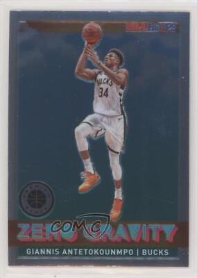 Giannis Antetokounmpo #6 Basketball Cards 2019 Panini Hoops Premium Stock Zero Gravity