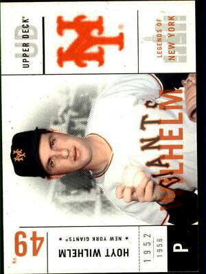 Hoyt Wilhelm #35 Baseball Cards 2001 Upper Deck Legends of NY