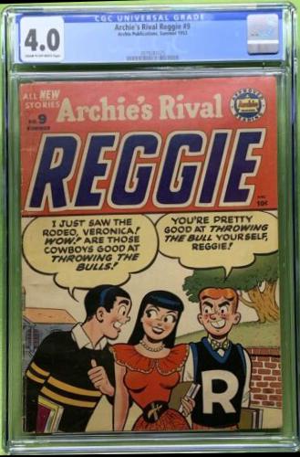 Archie's Rival Reggie #9 (1953) Comic Books Archie's Rival Reggie