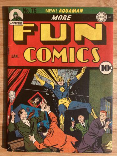 More Fun Comics #75 (1942) Comic Books More Fun Comics