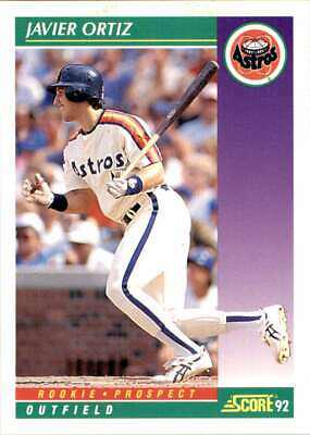 Javier Ortiz #403 Baseball Cards 1992 Score