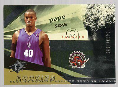 Pape Sow #96 Basketball Cards 2004 Spx