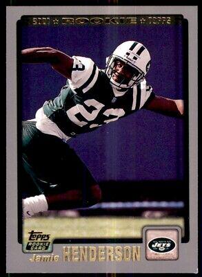 Jamie Henderson #334 Football Cards 2001 Topps