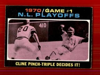N. L. Playoff Game 1